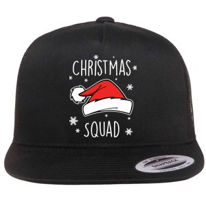 Christmas Squad Flat Bill Trucker Hat