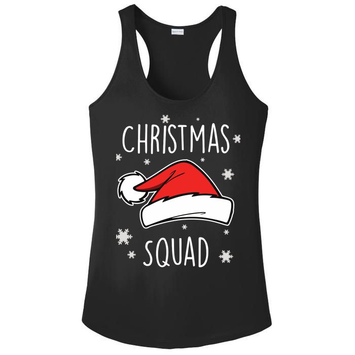 Christmas Squad Ladies PosiCharge Competitor Racerback Tank