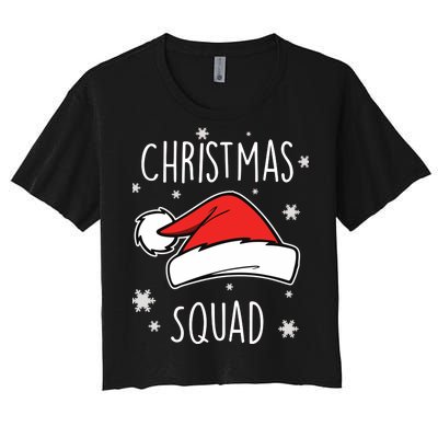 Christmas Squad Women's Crop Top Tee