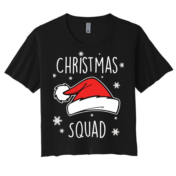 Christmas Squad Women's Crop Top Tee