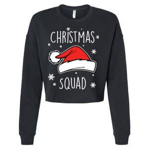 Christmas Squad Cropped Pullover Crew