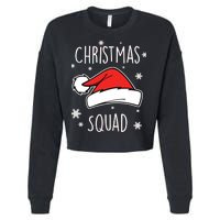 Christmas Squad Cropped Pullover Crew