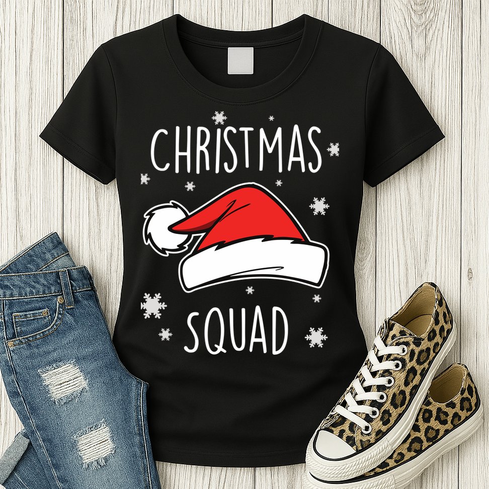 Christmas Squad Womens T-Shirt