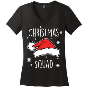 Christmas Squad Women's V-Neck T-Shirt