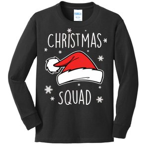 Christmas Squad Kids Long Sleeve Shirt