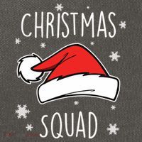 Christmas Squad Cotton Canvas Backpack