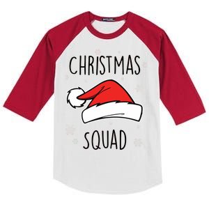 Christmas Squad Kids Colorblock Raglan Jersey