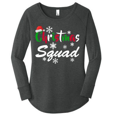 Christmas Squad Funny Women's Perfect Tri Tunic Long Sleeve Shirt