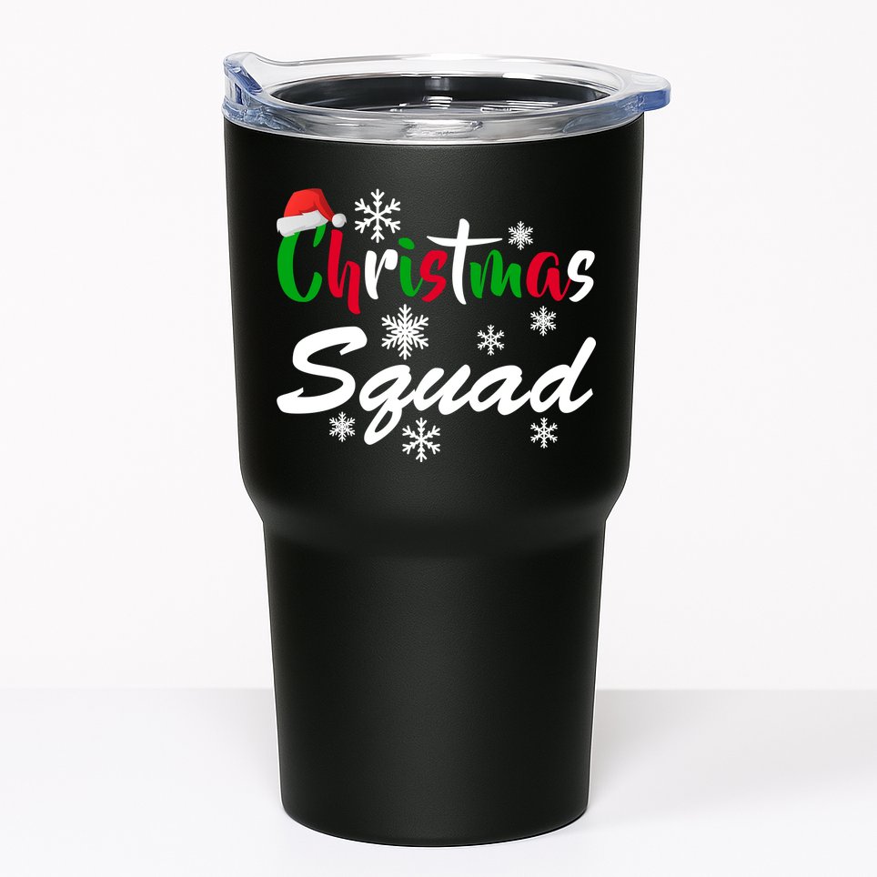 Christmas Squad Funny Tumbler