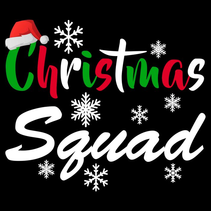 Christmas Squad Funny Baby Bodysuit