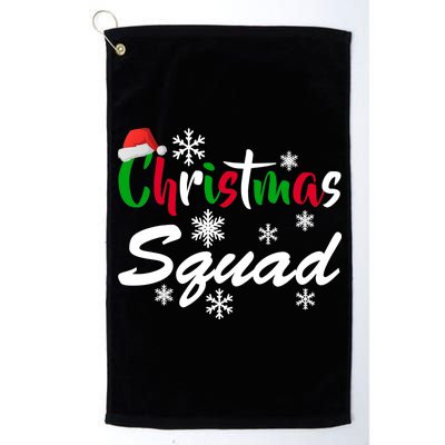 Christmas Squad Funny Platinum Collection Golf Towel