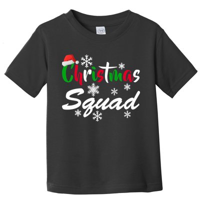 Christmas Squad Funny Toddler T-Shirt