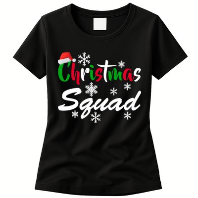 Christmas Squad Funny Womens T-Shirt