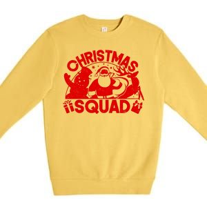 Christmas Squad Matching Family Christmas Premium Crewneck Sweatshirt