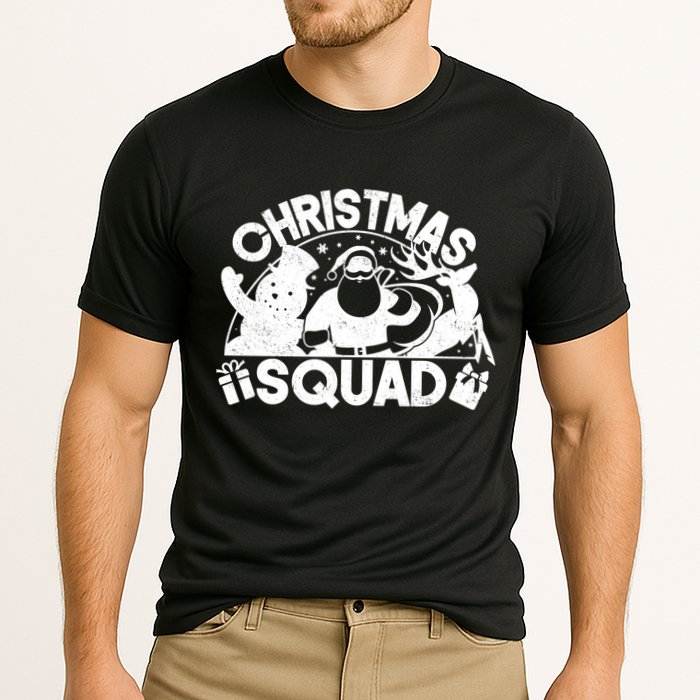 Christmas Squad Matching Family Christmas Cooling Performance Crew T-Shirt