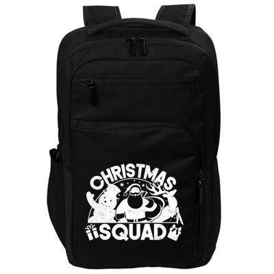 Christmas Squad Matching Family Christmas Impact Tech Backpack