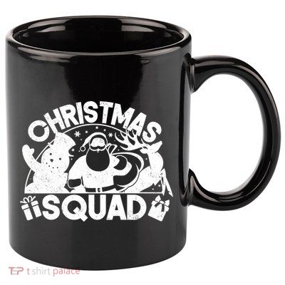 Christmas Squad Matching Family Christmas 11oz C Handle Ceramic Mug
