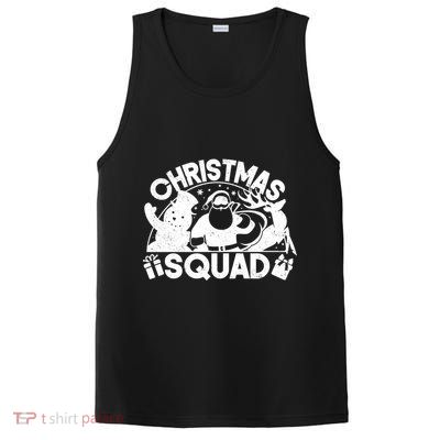 Christmas Squad Matching Family Christmas PosiCharge Competitor Tank