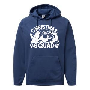 Christmas Squad Matching Family Christmas Performance Fleece Hoodie