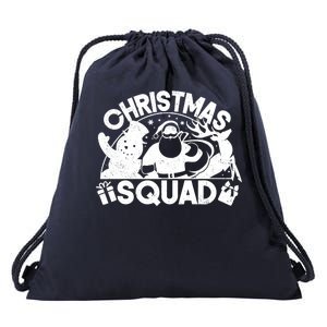 Christmas Squad Matching Family Christmas Drawstring Bag