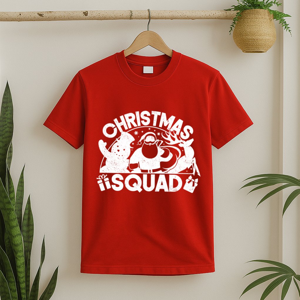 Christmas Squad Matching Family Christmas T-Shirt