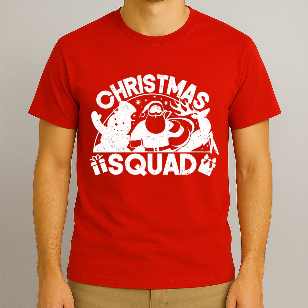 Christmas Squad Matching Family Christmas T-Shirt