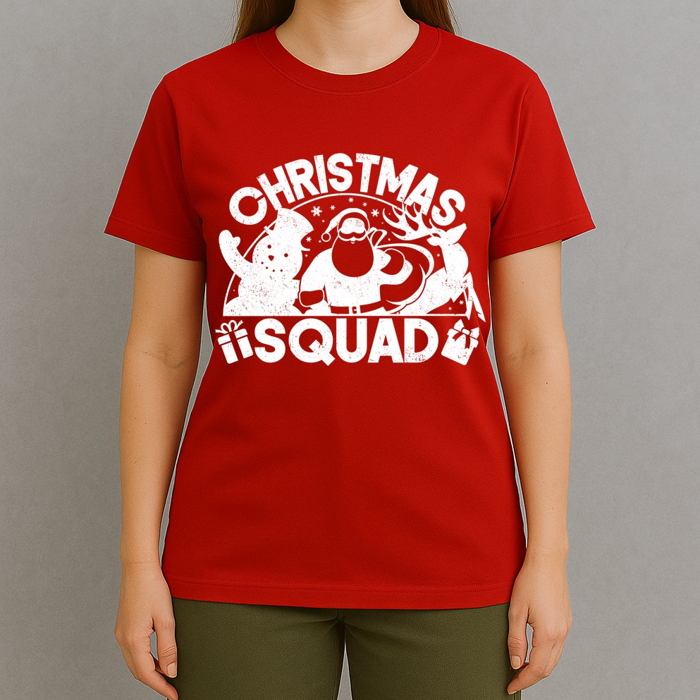 Christmas Squad Matching Family Christmas T-Shirt