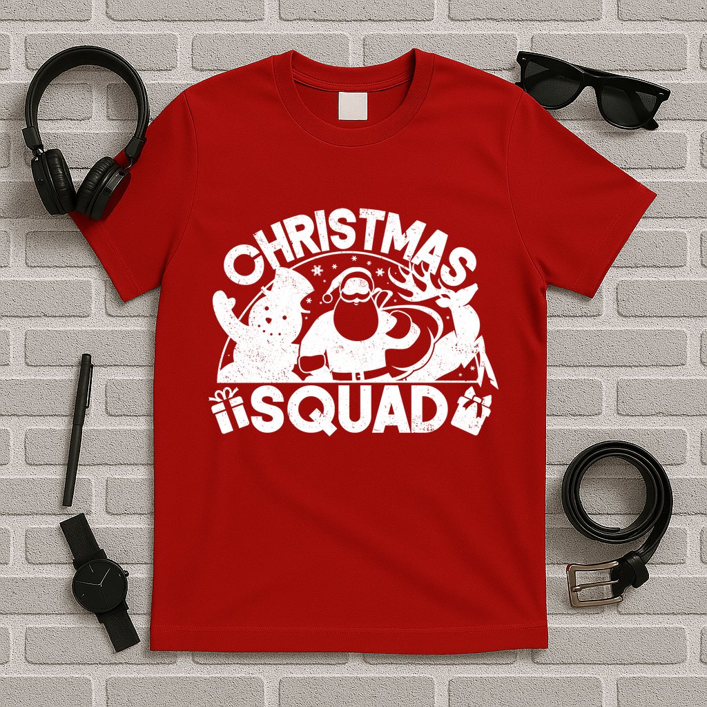 Christmas Squad Matching Family Christmas T-Shirt