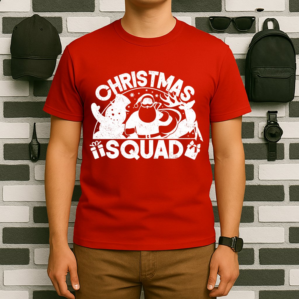 Christmas Squad Matching Family Christmas T-Shirt