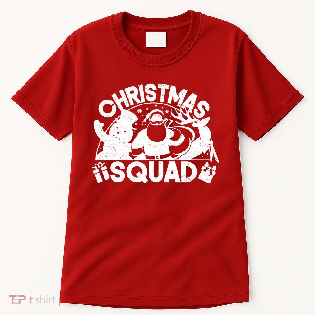 Christmas Squad Matching Family Christmas Tall T-Shirt