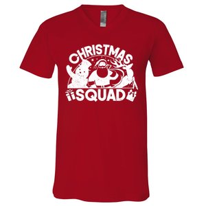 Christmas Squad Matching Family Christmas V-Neck T-Shirt