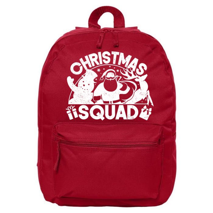 Christmas Squad Matching Family Christmas 16 in Basic Backpack