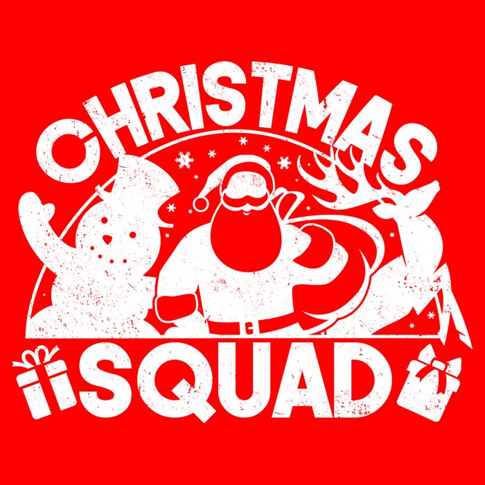 Christmas Squad Matching Family Christmas 16 in Basic Backpack