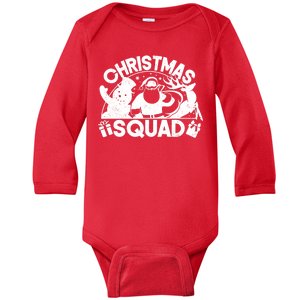 Christmas Squad Matching Family Christmas Baby Long Sleeve Bodysuit