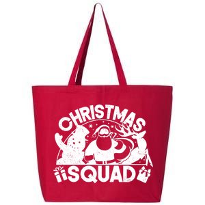 Christmas Squad Matching Family Christmas 25L Jumbo Tote