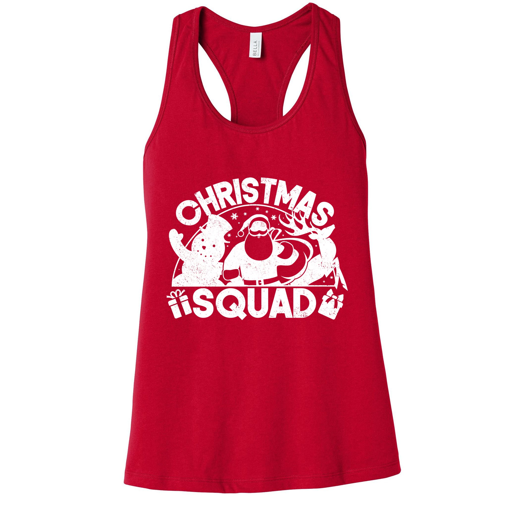Christmas Squad Matching Family Christmas Womens Tank Top