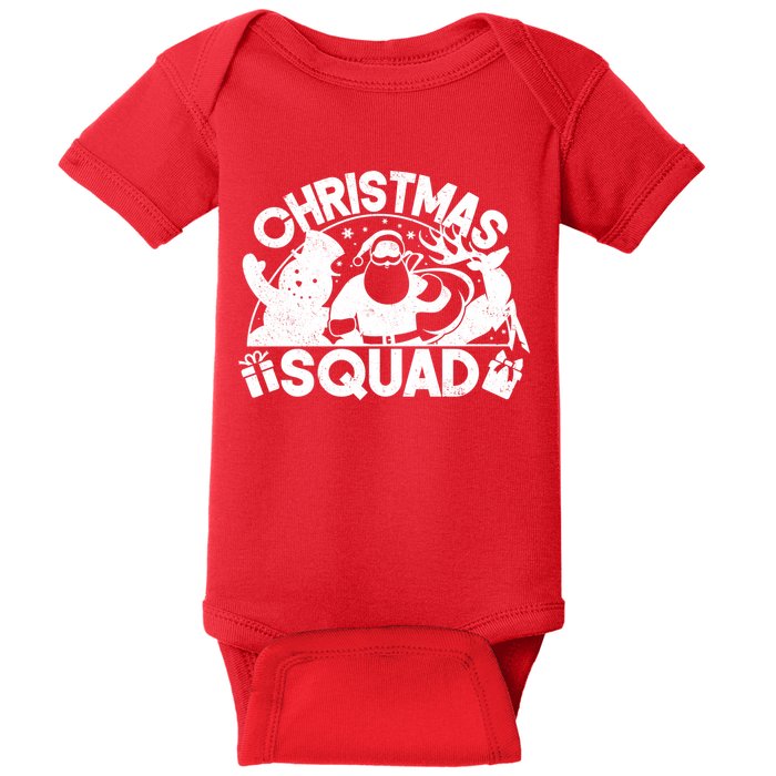 Christmas Squad Matching Family Christmas Baby Bodysuit