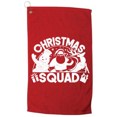 Christmas Squad Matching Family Christmas Golf Towel