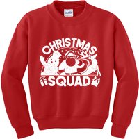 Christmas Squad Matching Family Christmas Kids Sweatshirt