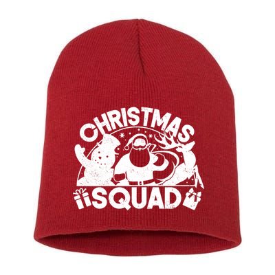 Christmas Squad Matching Family Christmas Short Acrylic Beanie