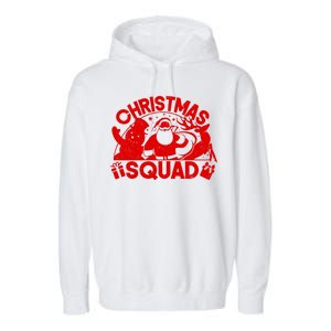 Christmas Squad Matching Family Christmas Garment-Dyed Fleece Hoodie