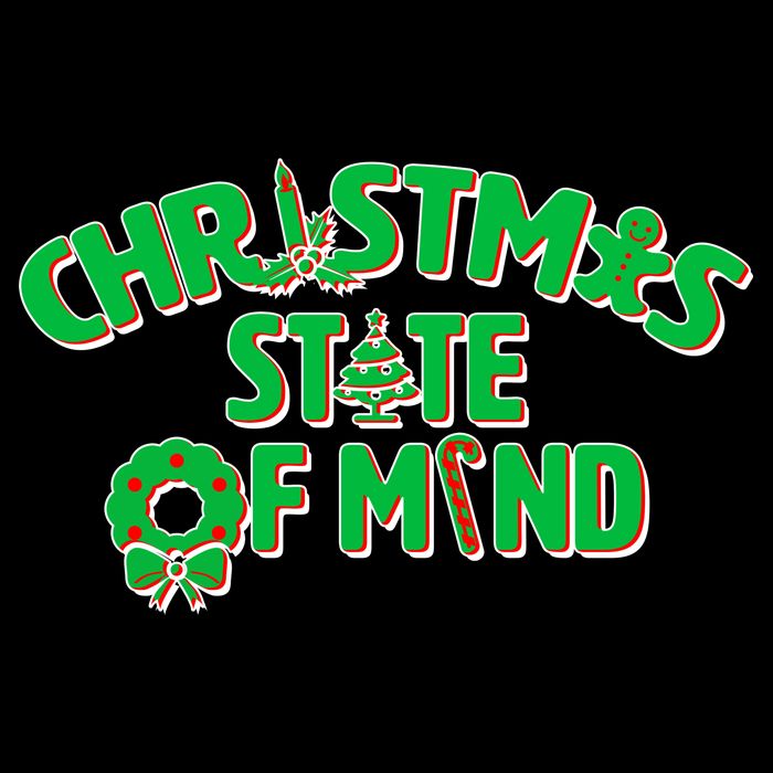 Christmas State of Mind Cooling Performance Crew T-Shirt