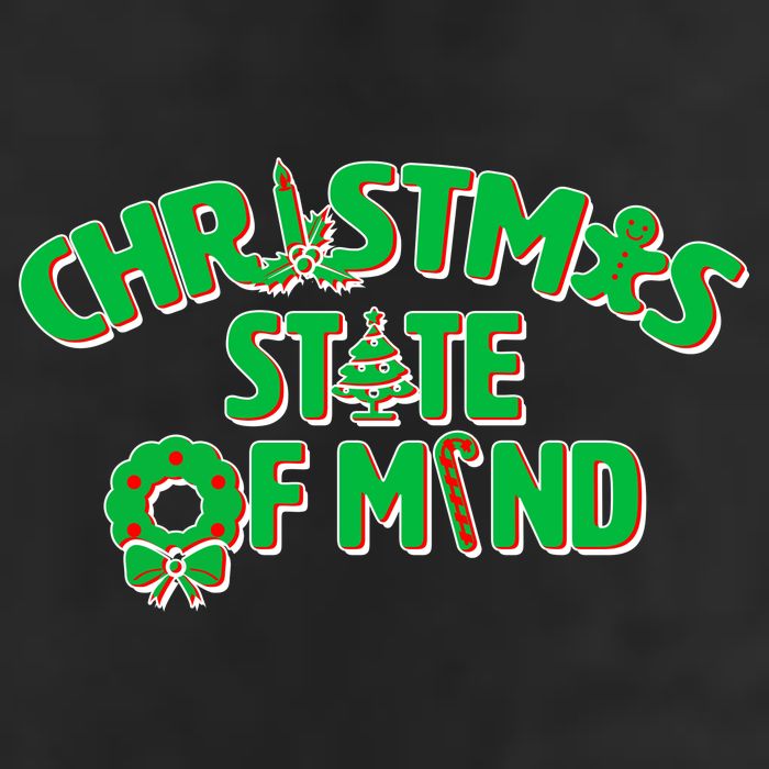 Christmas State of Mind Adult Drive Performance Visor