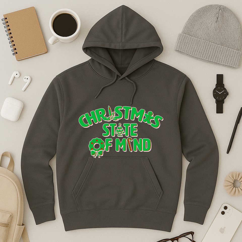 Christmas State of Mind Hoodie