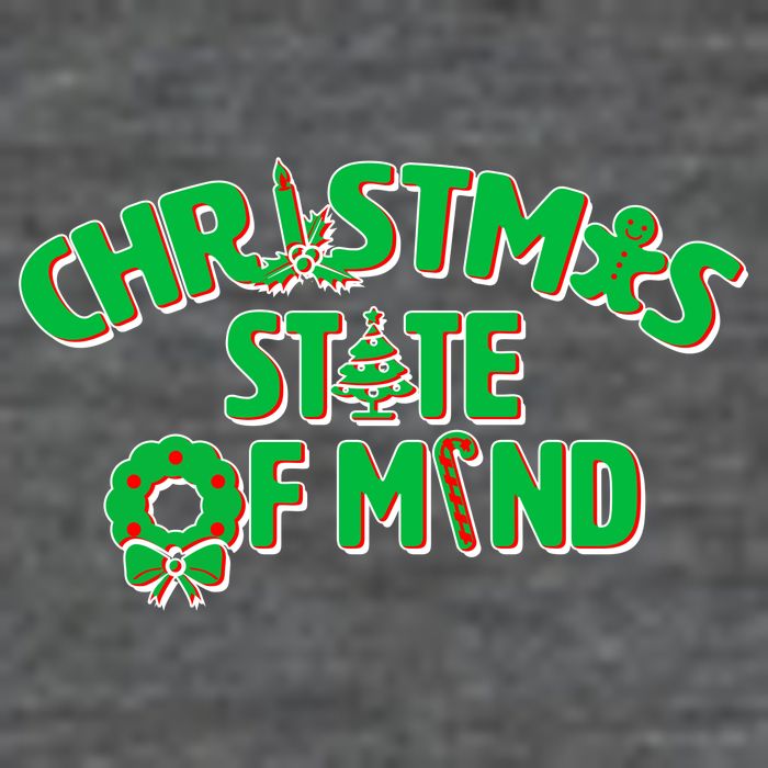 Christmas State of Mind 25L Jumbo Tote