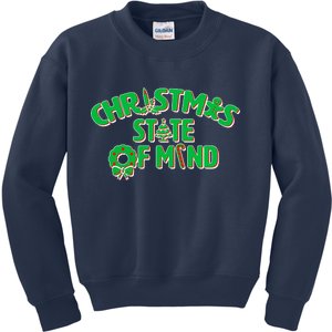 Christmas State of Mind Kids Sweatshirt