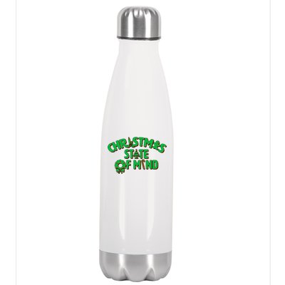 Christmas State of Mind Stainless Steel Insulated Water Bottle