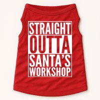 Christmas Straight Outta Santa's Workshop Doggie Tank