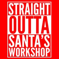 Christmas Straight Outta Santa's Workshop Doggie Tank