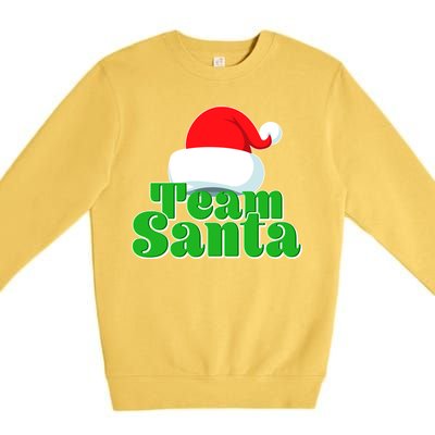 Christmas Team Santa Premium Crewneck Sweatshirt